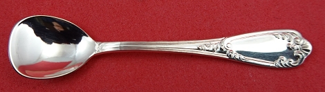 Salt Spoon new never used 2 3/4” - Luigi XV by Greggio - Sterling 